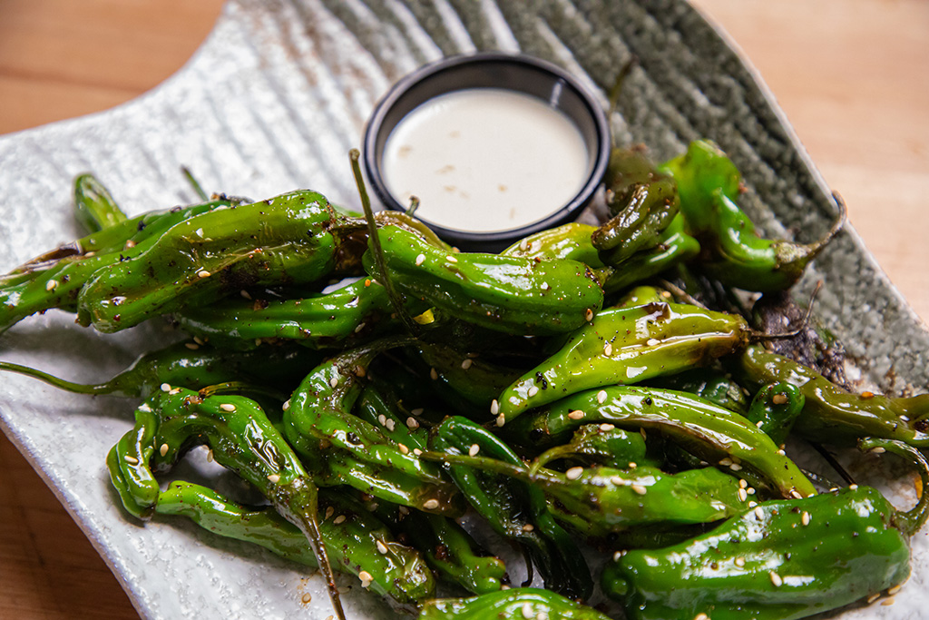 Blistered Shishito Peppers 