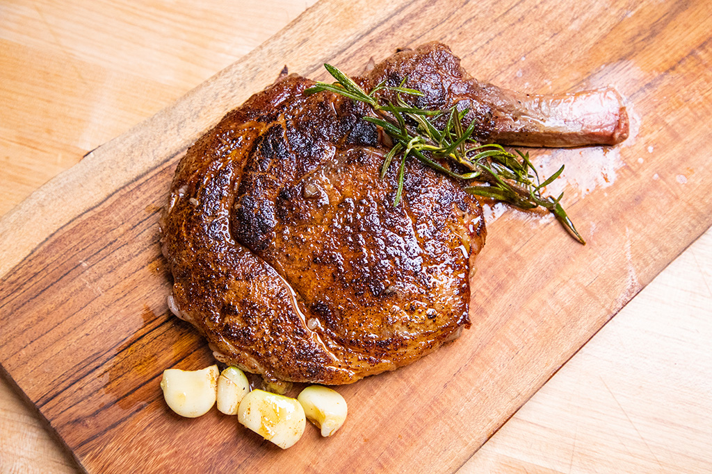 Bourbon Glazed Cowboy Steak | SGC™ Foodservice