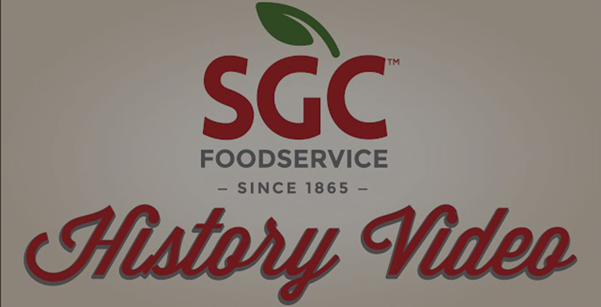 SGC Foodservice History Video Background
